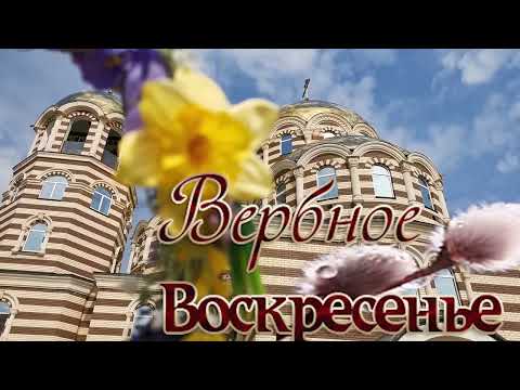 Поздравление с Вербным Воскресением! Храм Сщмч. Ермогена Гольяново