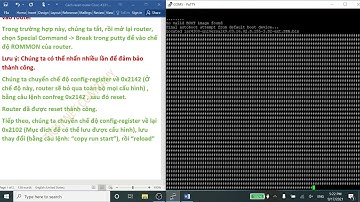 Hướng dẫn Factory Reset Cisco router ISR 4331/K9
