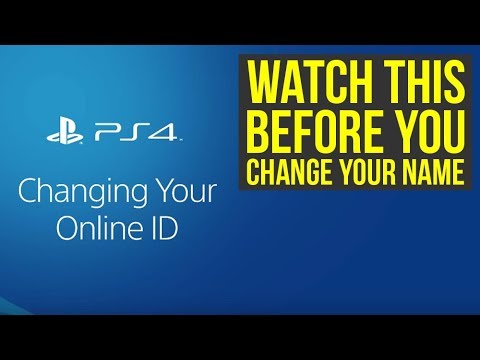 PSN Name Change All The Info - How To Change Your PS4 Gamertag (PS4 Name Change)