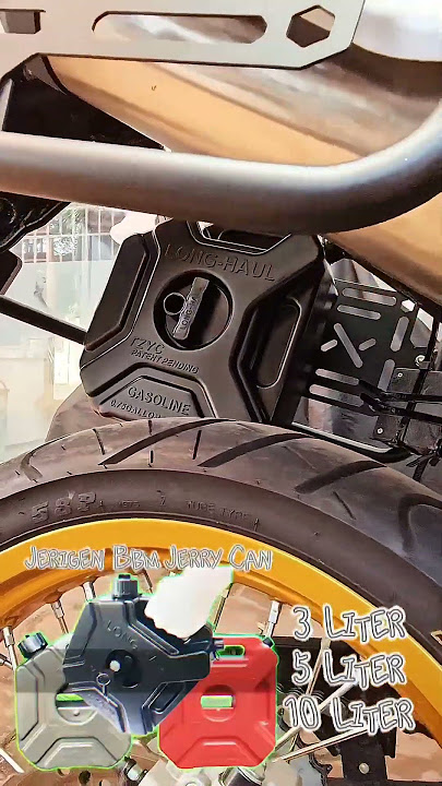 P415 - Jerigen Bensin #jerigenbensin #jerrycan #gasoline #jerigen #touring #adventure #jerigenmotor