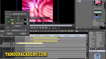 How to use capture and render menu in edius urdu tutorial