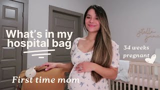 What's in my hospital bag | First time mom 2024