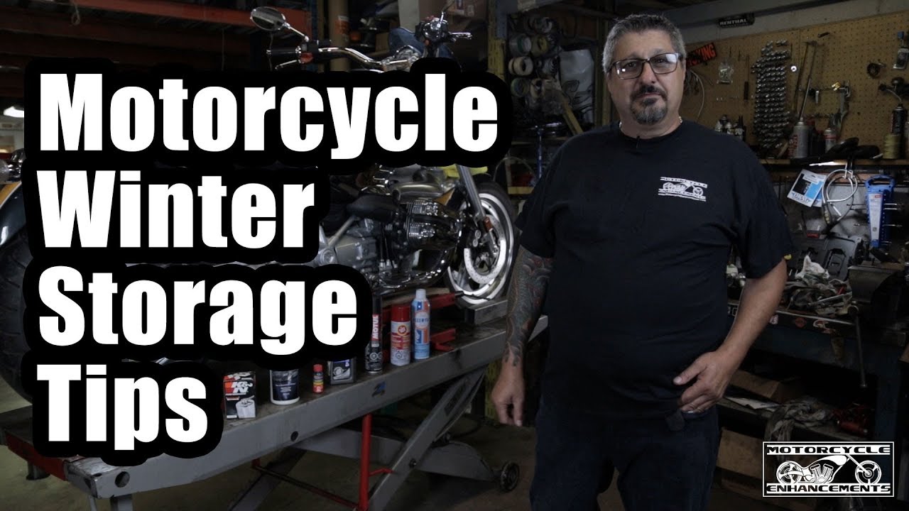 Winter Storage Tips For Your Motorcycle YouTube