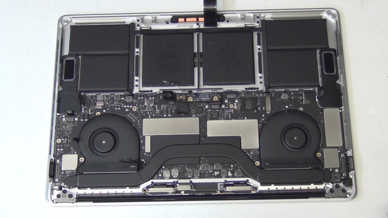 How To Take Apart The 16 15 Macbook Pro With Touchbar A1707 Youtube