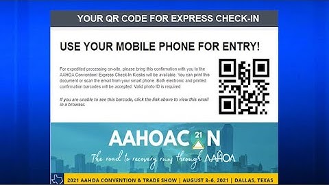 What You Need to Know About AAHOACON21 Express Onsite Registration