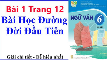 Ngữ Văn 6 Bài 1 | Bài Học Đường Đời Đầu Tiên | Trang 12 – 19 | Kết Nối Tri Thức