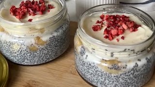 Mic dejun: BUDINCĂ DE CHIA cu BANANĂ  / Rețete pentru tine