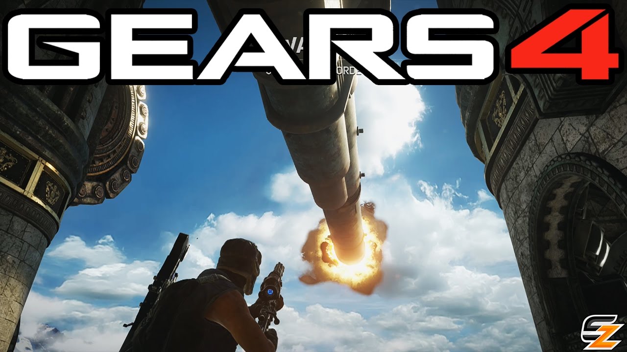 Gears of War 4 Multiplayer Easter Egg "SHOOT GIANT CANNON ON GLORY