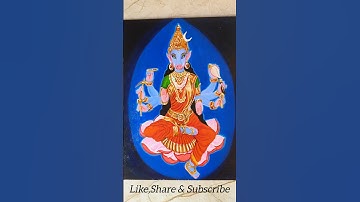 Varahi amman Painting #acrylicpainting #painting #god #varahidevi #varahi #shorts #video #yt #art