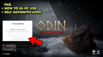 Odin Valhalla Rising - Self authenticator problem + how to dl pc ver.