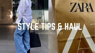 ZARA購入品】オーバーサイズ白シャツ＆デニムの抜け感コーデ