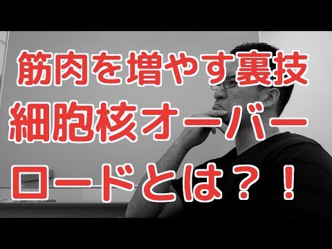 Daigoも知らない筋肉を増やす裏技細胞核オーバーロード
