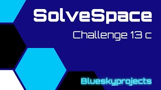 SolveSpace - Challenge 13C (outside calliper)
