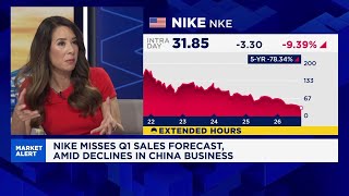 Nike stumbles premarket as turnaround pain deepens