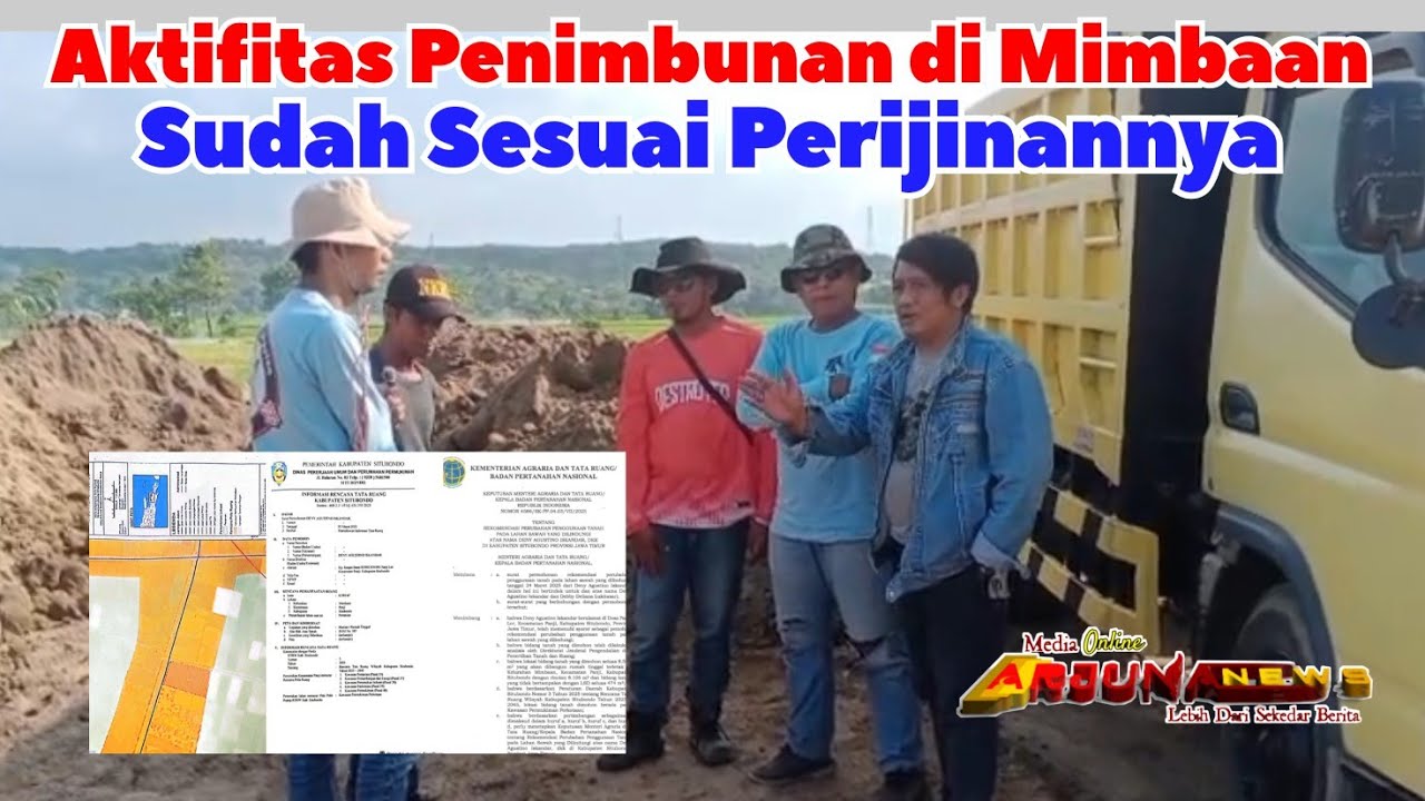 Aktifitas Penimbunan Tanah‼️Di Kelurahan Mimbaan Situbondo Sesuai Perijinannya‼️Ini Faktanya‼️ Full