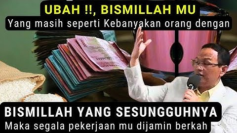 Saya tunjukkan BISMILLAH yang sesungguhnya #syaifulkarim #ngajiroso #dzikir 