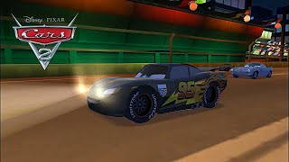 Carbon Fiber Lightning Race At Ginza Sprint, Cars 2 The Video Game Pc Gameplay