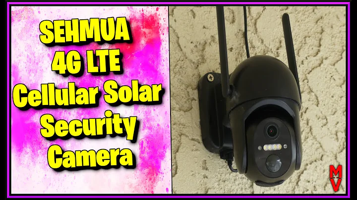No Wifi No Problem! Sehmua 4G LTE Cellular Solar Security Camera Review MumblesVideos Product Review