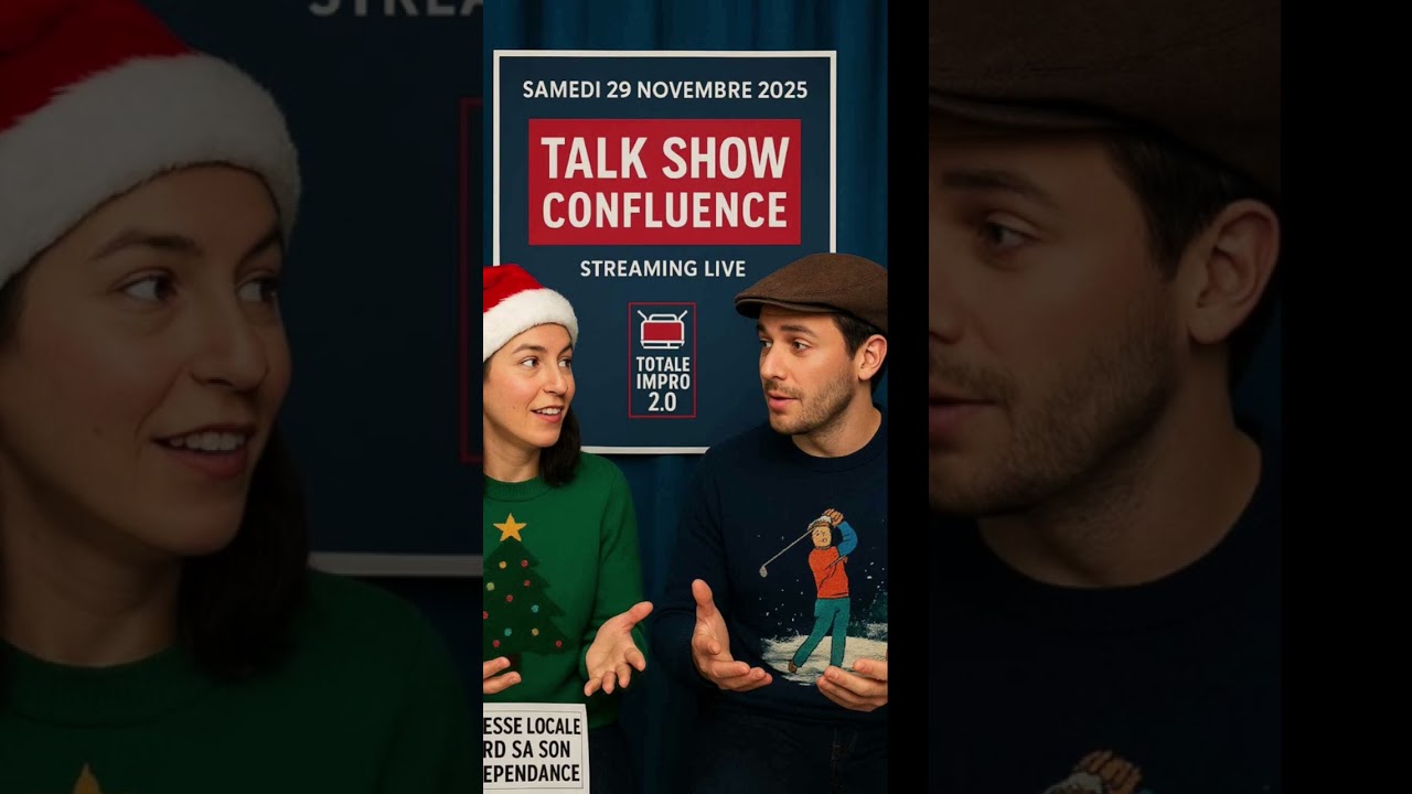 🎭🎙️📡 Revivez le Talk Show Confluence du 29 novembre 2025 sur Totale Impro 2.0 - récap’ et le live !