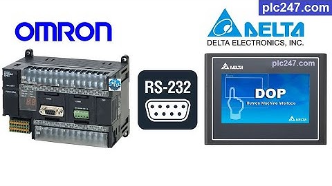 Delta HMI & Omron PLC "Communication" Tutorial