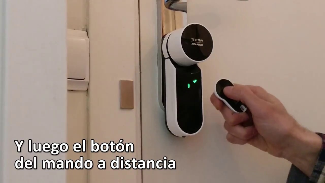 Tutorial] TESA ENTR cerradura inteligente. Instalación en 5 minutos. 