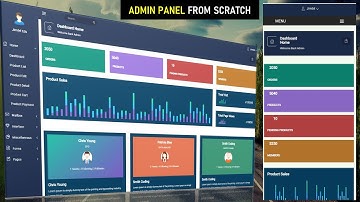 Introduction - Responsive Admin Dashboard From Scratch Using HTML CSS And JavaScript