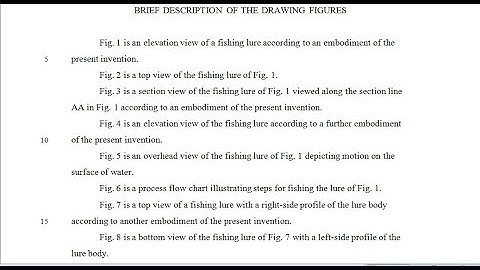About Patent Application Descriptions of Drawings by Don Boys at Central Coast Patent Agency