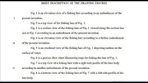 About Patent Application Descriptions of Drawings by Don Boys at Central Coast Patent Agency