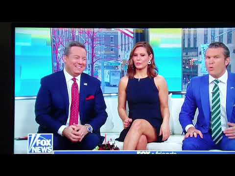 Lisa Boothe Hot Legs and More in Blue!