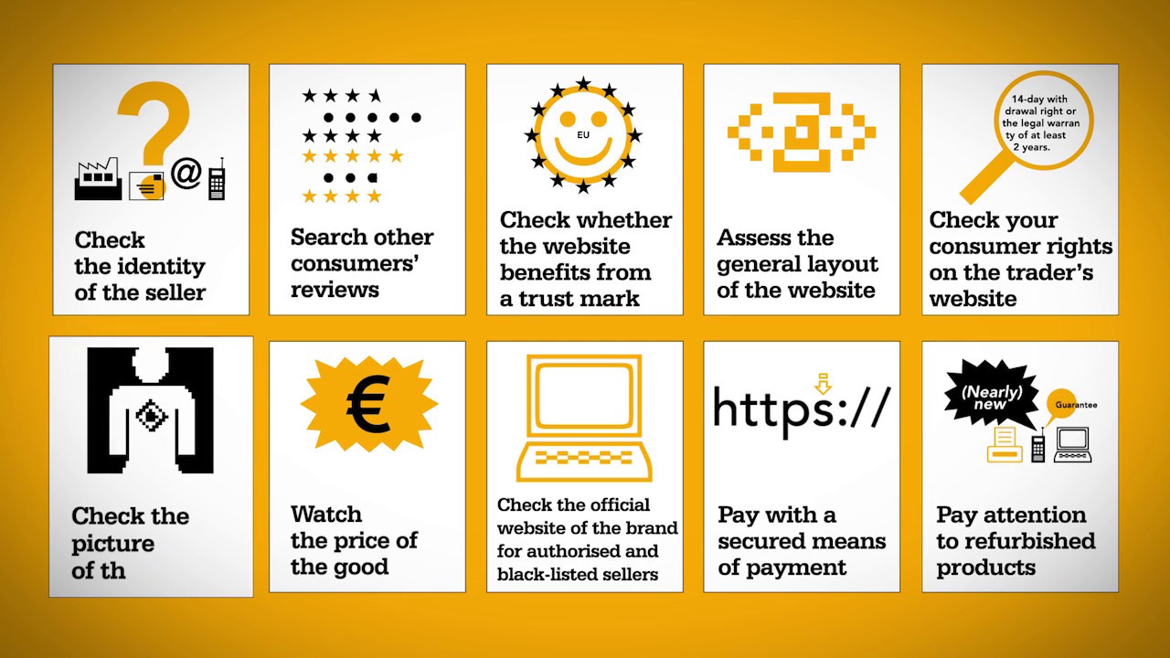10 ECC-Net tips on fake products
