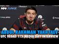 Abdul-Rakhman Yakhyaev says -2000 betting odds 'gives me energy' | UFC Vegas 115