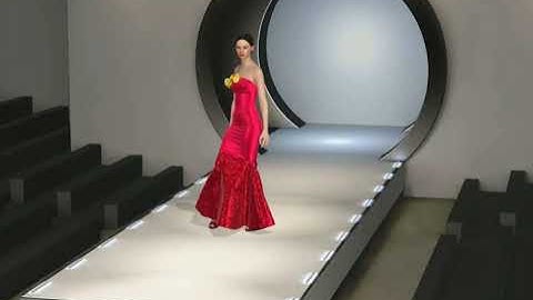 Clo3d walk....learn animation in clo3d