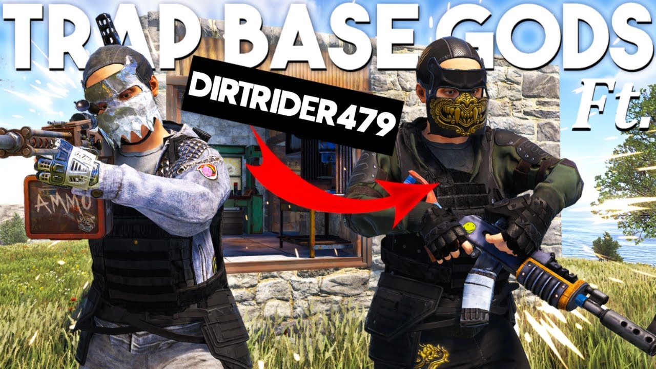 I Built a Rust Trap Base with DIRTRIDER479!