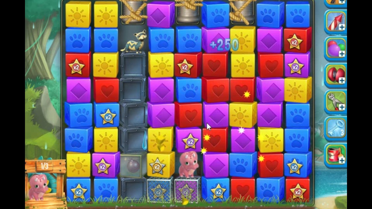 Pet Rescue Saga, Pet Island, 29th May 2017, level 2 😈 ►TOBIAS DEAMON◄