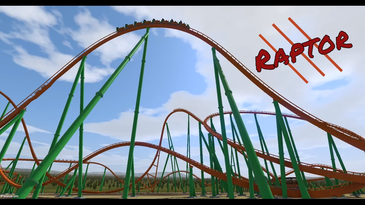 Raptor (B&M Hyper Coaster)- No Limits 2