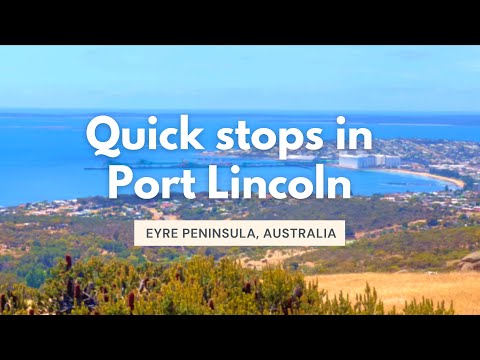 Passing through PORT LINCOLN? - 2 beautiful quick stops | Eyre Peninsula, South Australia (4K)