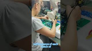 This is our module assembly line#Inverter power supply#electronics #DC screen