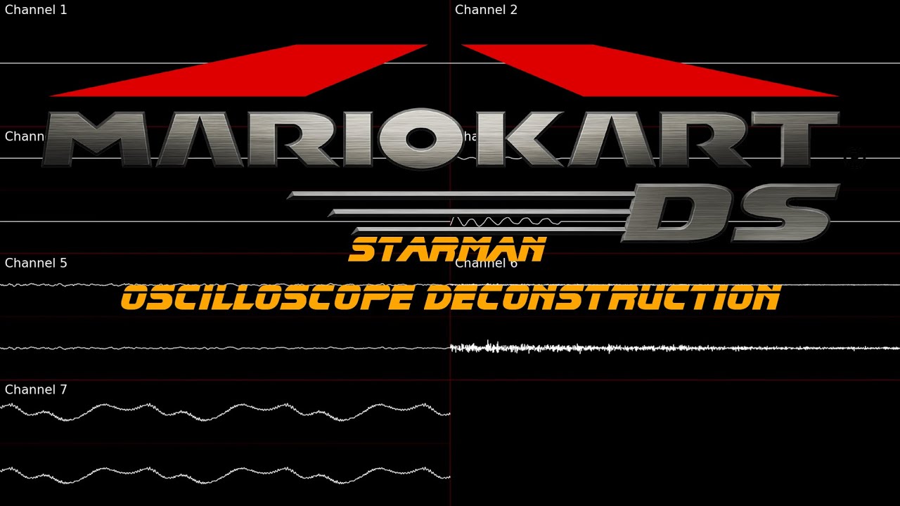Mario Kart DS - Starman (Oscilloscope Deconstruction)