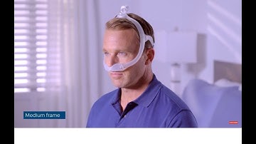 How to size and assemble the Philips DreamWear mask with under nose nasal and gel pillows cushions