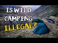 CAMPING for beginners | Ep 01 | Is Wild Camping ILLEGAL in the UK ?