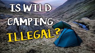 CAMPING for beginners | Ep 01 | Is Wild Camping ILLEGAL in the UK ?