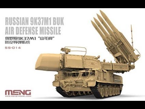 Sprue review. Meng 1/35 9K37M1BUK Air Defense Missile System