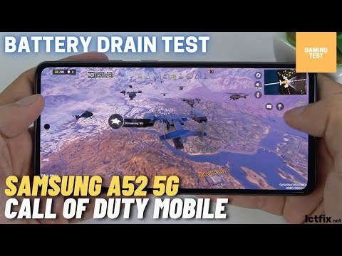 Samsung Galaxy A52 5G Call of Duty Mobile Gaming test CODM | Snapdragon 750G, 120Hz Display