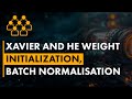 Xavier and He weight initialisation Batch Normalisation | iNeuron