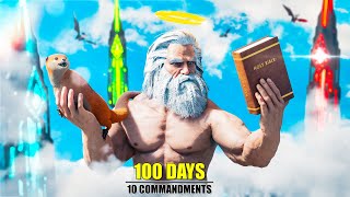 ARK 100 Days, But I Can't Break the 10 Commandments