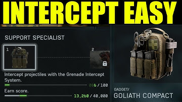 bf6 - How to intercept projectiles with grenade intercept systems