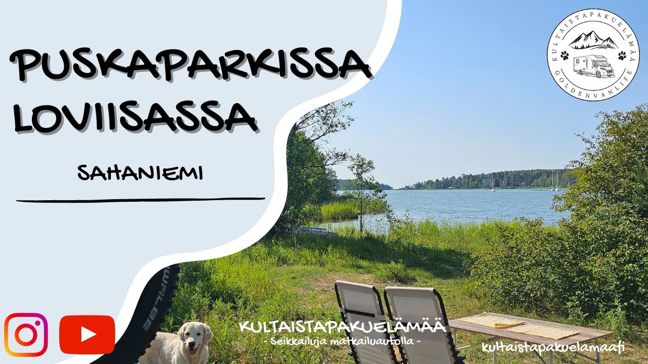 Puskaparkissa Loviisassa