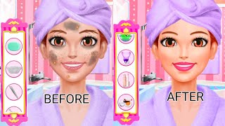 Facial Spa Transformation Animation Before After Beauty Transformation