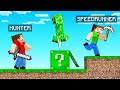 SPEEDRUNNER vs HUNTERS With JELLY LUCKY BLOCKS! (Minecraft)