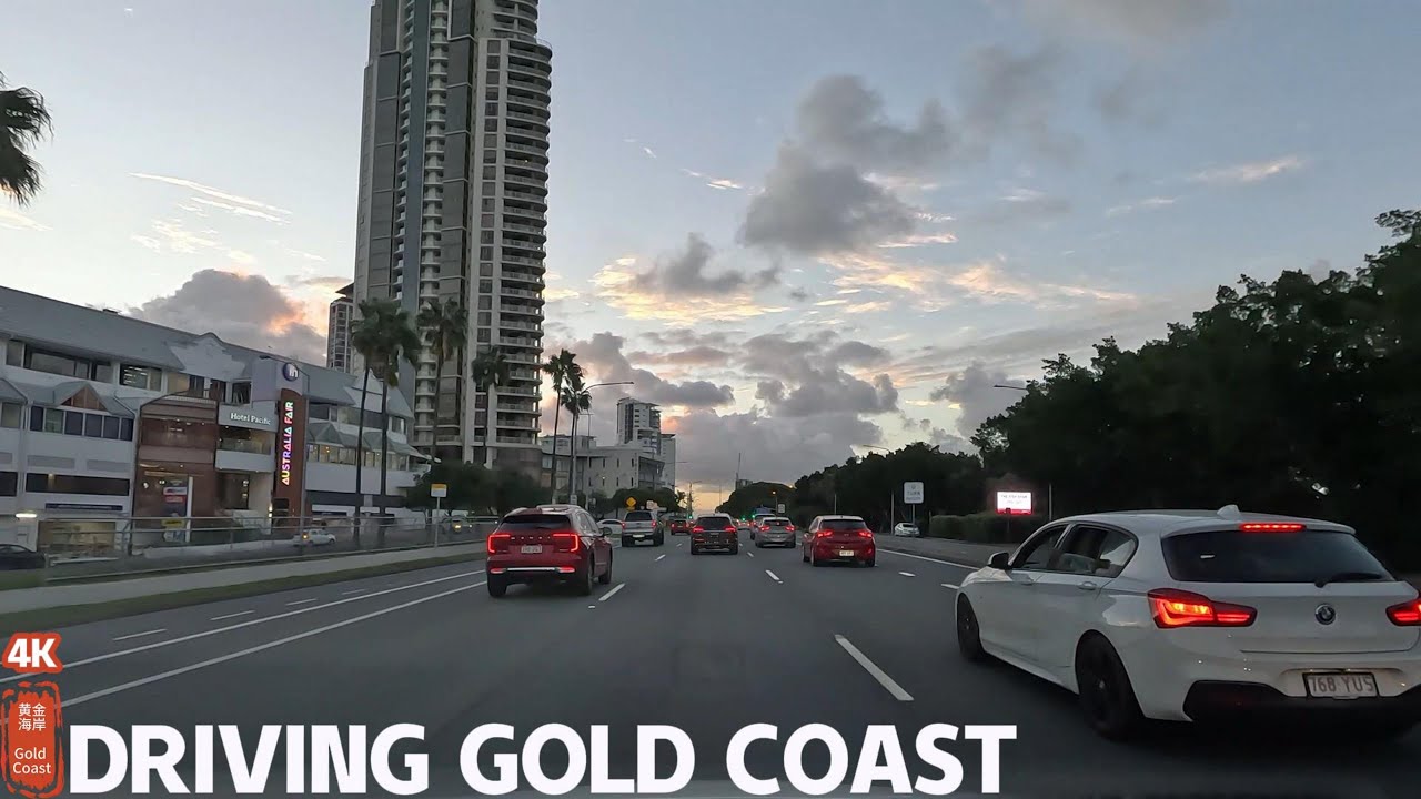 [4k] Driving To The Spit Gold Coast Wednesday 8 May 2024 | Gold Coast | QLD | Australia